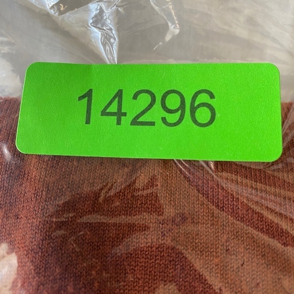 Zara Man Rusty Orange Men's Light V-Neck Sweater Size X-Large - Picture 9 of 9